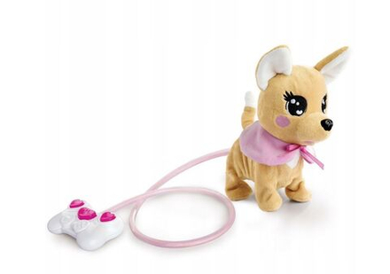 Плюшевая собака SIMBA Chi Chi Love Doggy Loomy, управляемый светящимся кабелем 105893542