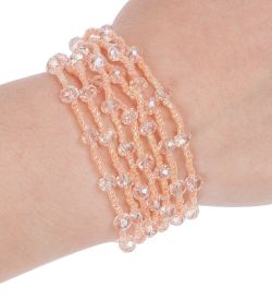 Y-BBB023 Браслет из бисера и бусин «Кружево»