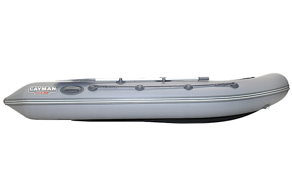 Лодка ПВХ Мнев и К Кайман N-330 Пайол  9мм Серая