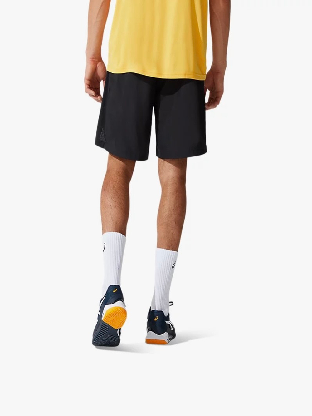 ASICS, MEN COURT 9IN SHORT, PERFOMANCE BLACK, MEN, M