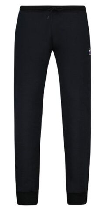 Мужские теннисные штаны Le Coq Sportif ESS Pant Regular N°4 SS23 - черный