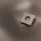 Накладка для розетки с заземлением и защитными шторками, S70 Metal (платина)
