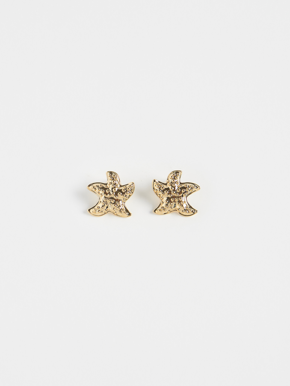 Серьги "Starfish point" Gold