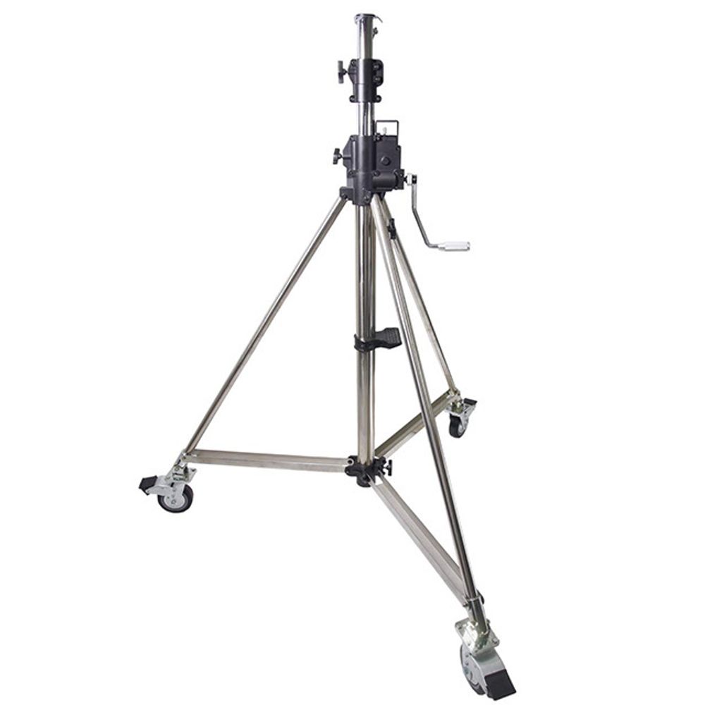 Kupo  484 стойка для освещения Heavy Duty Wind-up Stell Stand w/Casters Lighting Stand