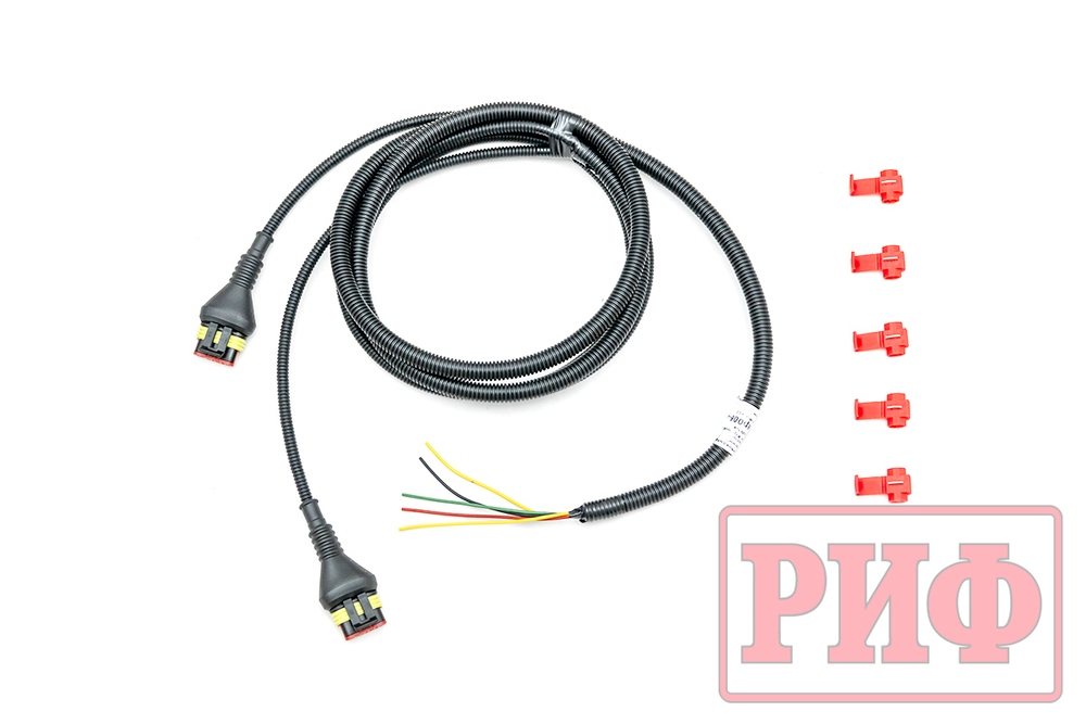 Бампер силовой задний Toyota Land Cruiser 200 2007-2012 с квадратом под фаркоп и фонарями, стандарт РИФ