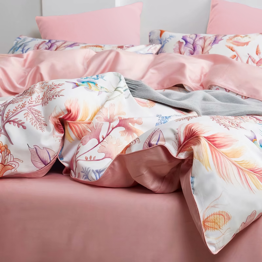 Комплект постельного белья Сатин Премиум на резинке CPAR012