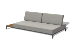 "Амальфи" трансформирующаяся лаунж-зона из алюминия, цвет графит