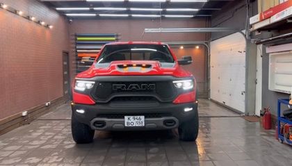 RAM в виниловую плёнку Carbins China Red C3 Rg-05