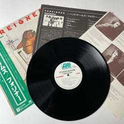 Винтажная виниловая пластинка LP Foreigner Head Games (Japan 1979) (Obi) Love On The Telephone