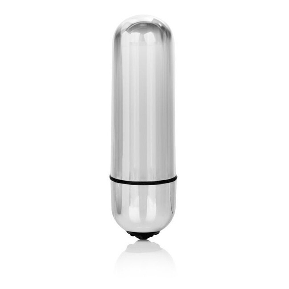 Эрекционное мощное вибро-кольцо Embrace (7 режимов) (Цвет: ярко-розовый с серебряным)