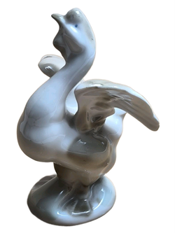 Фарфоровая статуэтка "Гусь" (ГФЗ) СССР, 1957-1960 гг.