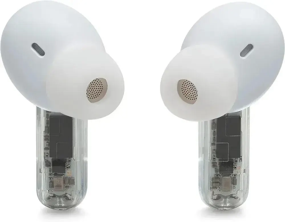 Беспроводные наушники JBL Tune Beam Ghost, белый