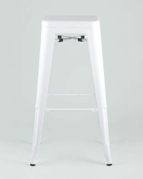 Стул барный TOLIX белый глянцевый