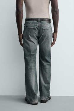 ZARA ДЖИНСЫ FLARE FIT, ЧЕРНИЛЬНО-СИНИЙ
