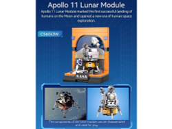 Конструктор CaDA NASA Лунный модуль Apollo 11 (206 деталей)