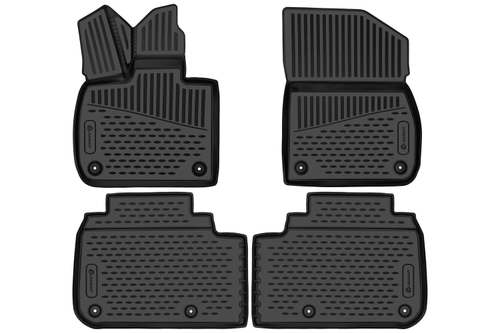 Коврики в салон для LiXiang L7 (I Рестайлинг) 2024 - Внед, 4шт. (полиуретан) ELEMENT3DA71182210K