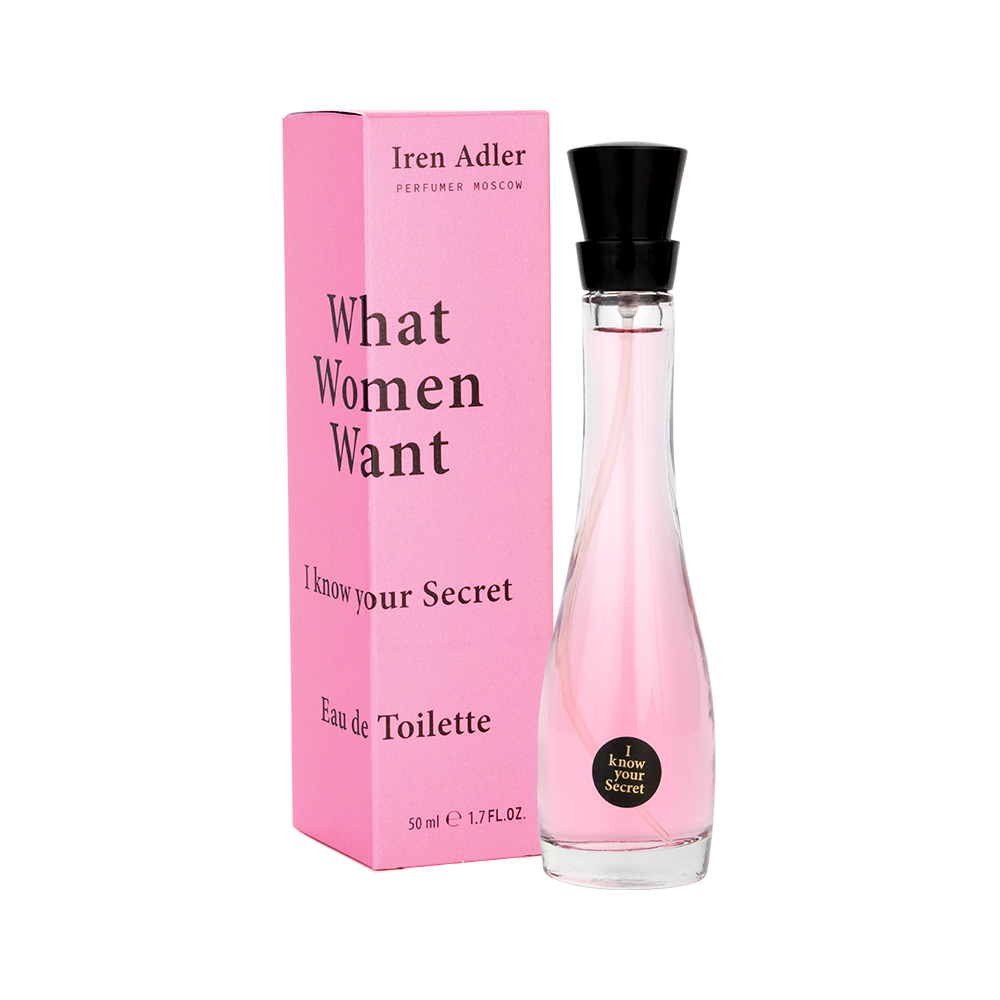 ww. т/в What Women Want I know your secret (Вот Вумен Вонт Ай Ноу Юр Сикрет)-50ml for women/12