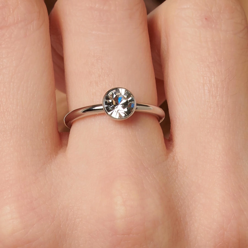 Кольцо Симфония – Прозрачное