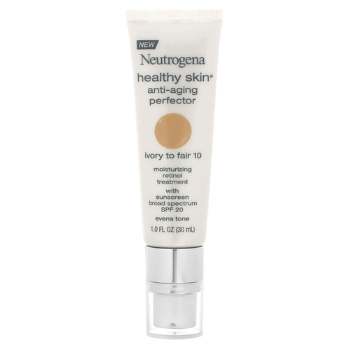 Neutrogena, Anti-Aging Perfector для здоровой кожи, SPF 20, цвет слоновой кости до 10 лет, 30 мл (1 жидк. унц.)