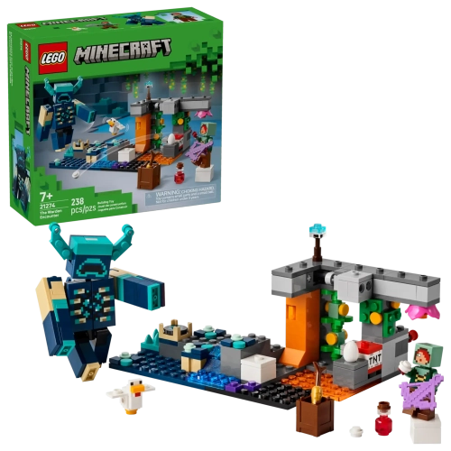 Конструктор LEGO Minecraft 21274 Встреча с начальником тюрьмы