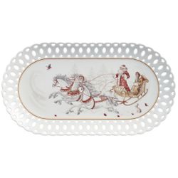 БЛЮДО LEFARD "МОРОЗКО" 35,5 СМ ОВАЛЬНОЕ (КОР=12ШТ.)