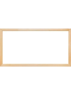 Деревянная рама 55x95 для картин на подрамнике сеч. 40x18