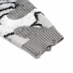 «Optical Camo» Mohair Sweater