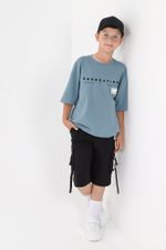 Фуфайка (футболка) для мальчика Леон-1 Виотекс ПЕПЕЛЬНЫЙ