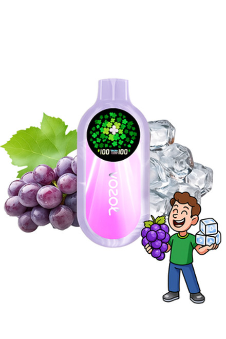 Vozol MAGIC 30000 - Grape Ice (5% nic)