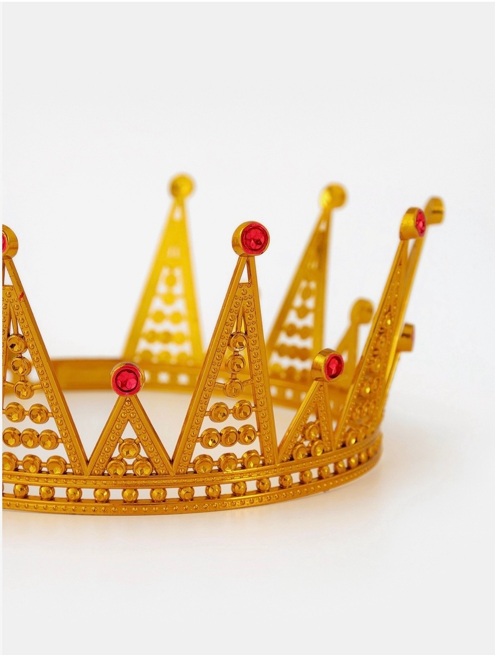 Корона королевы для девочки, цвет золотой