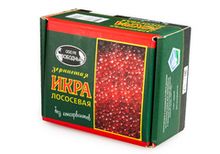 Икра красная кеты БЕЗ КОНСЕРВАНТОВ, 200г