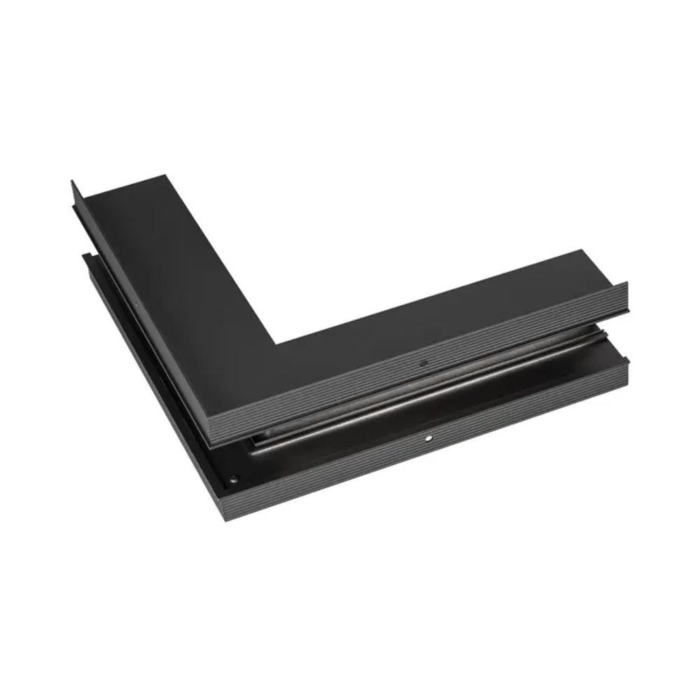 Коннектор угловой MAG-CON-4560-F-L90-EXT (BK, внешний) (Arlight, IP20 Металл, 5 лет) 027014