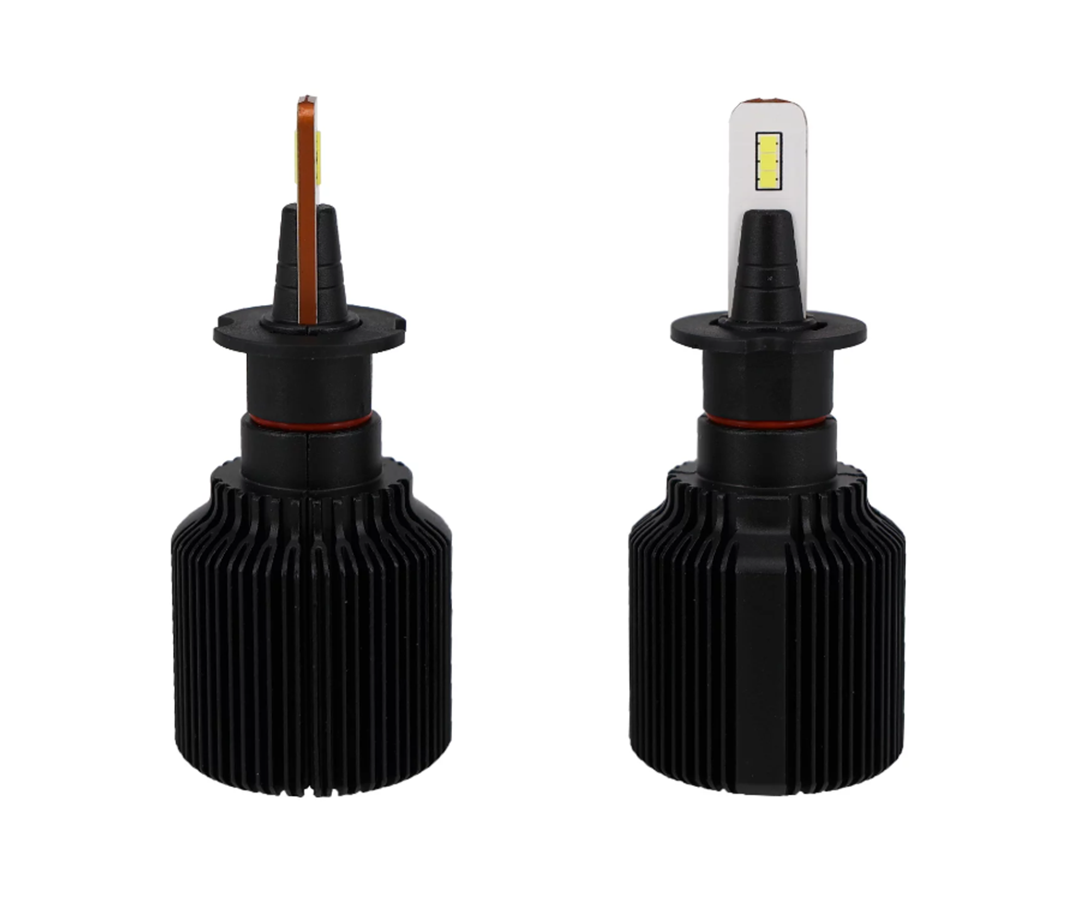 Cветодиодные лампы H3 Sariti J1 Seoul Csp, 5500К, 12V, 25W, EMC (комплект, 2шт)