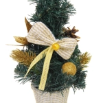 Елка в горшке «Зимняя нежность» 30 см, Золото