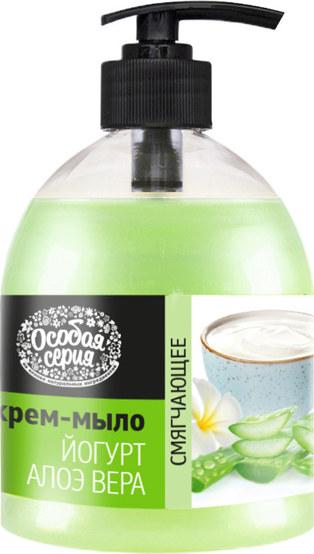 Особая серия Жидкое Крем-мыло ЙОГУРТ АЛОЭ ВЕРА 520 гр *6*12*