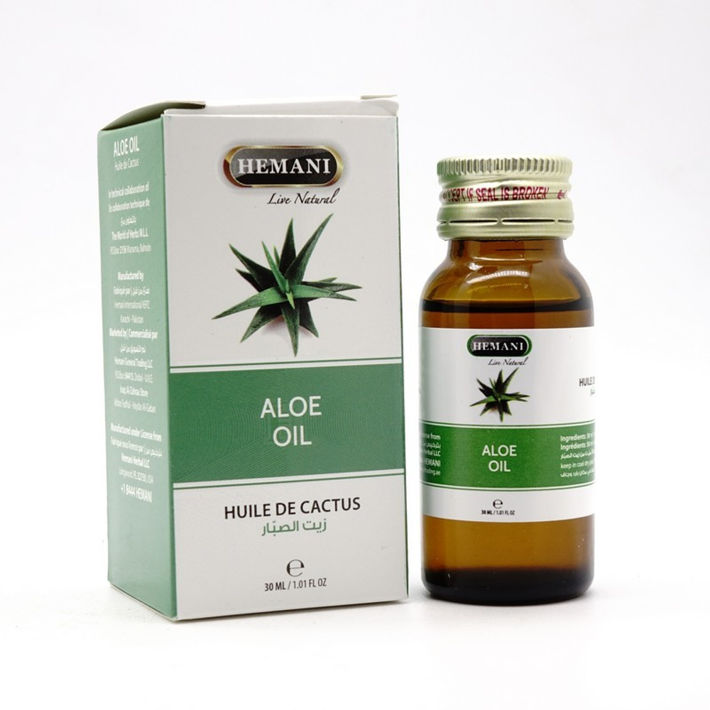 Масло Hemani Алоэ Вера Aloe Vera, 30 мл