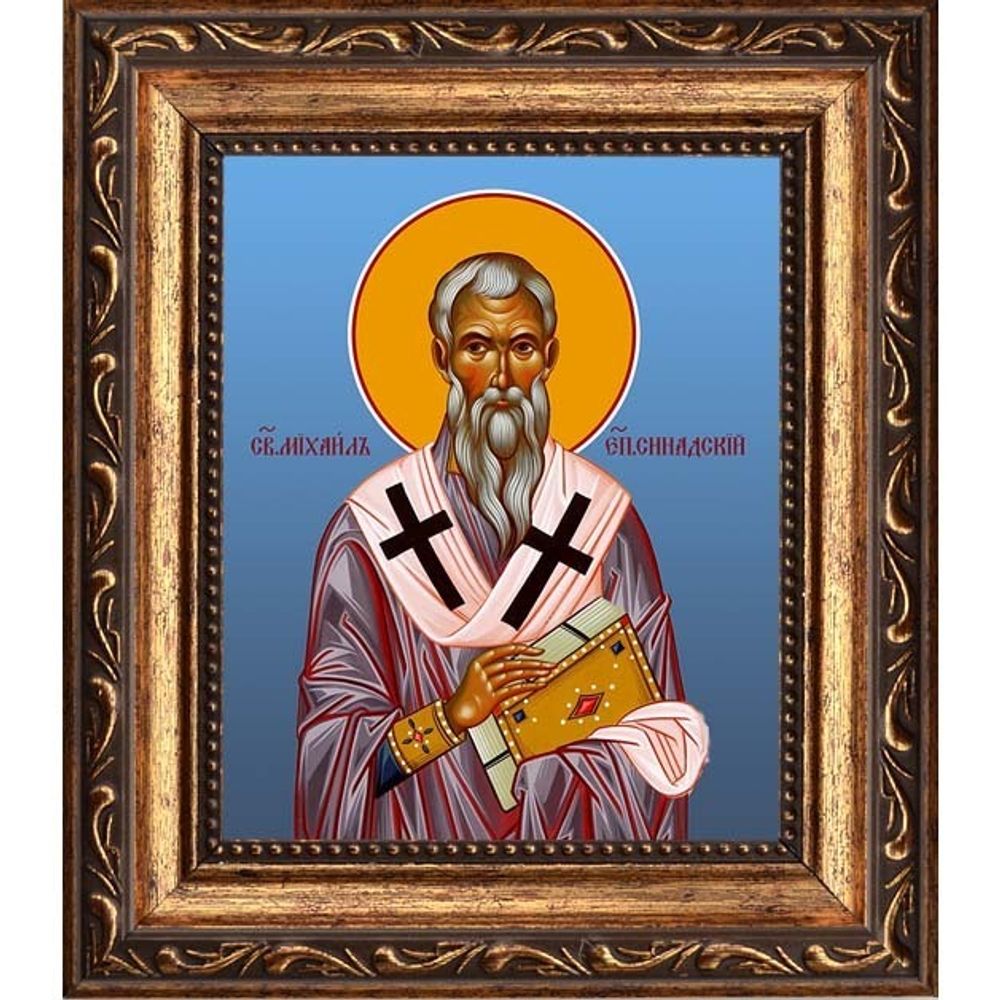 Михаил, епископ Синадский (Фригийский) святитель. Икона на холсте.