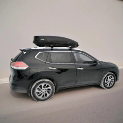 Автобокс Way-box Cobra 480 на Nissan X Trail T 32 с рейлингами