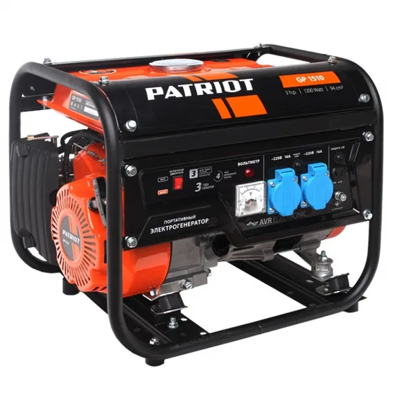 Бензиновый генератор "PATRIOT" GP 1510
