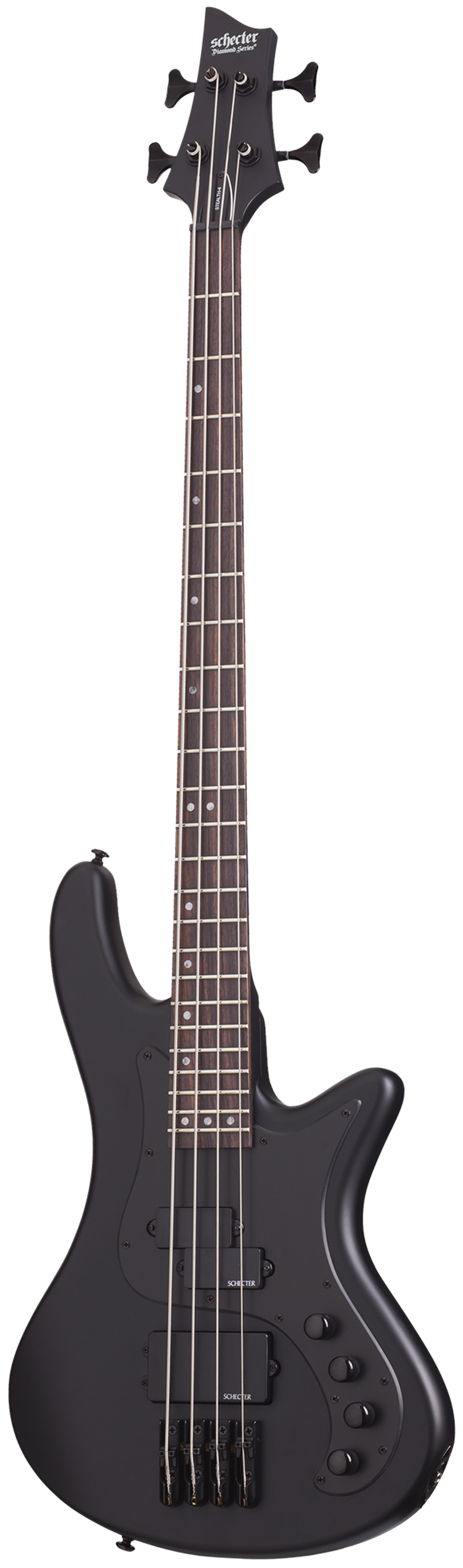 Schecter STILETTO STEALTH-4 Satin Black