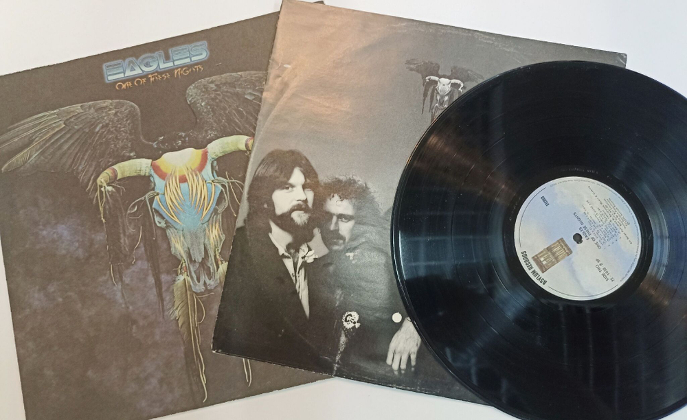 Винтажная виниловая пластинка LP Eagles One Of These Nights (USA 1975)