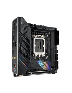 Материнская плата ASUS ROG STRIX B760-I GAMING WIFI, LGA1700, B760, 2*DDR5, 4*SATA, 2*M.2, 3*USB 3.2, 3*USB 2.0, Type-C, 1*PCIx16, DP+HDMI, mITX; 90MB1D90-M0EAY0