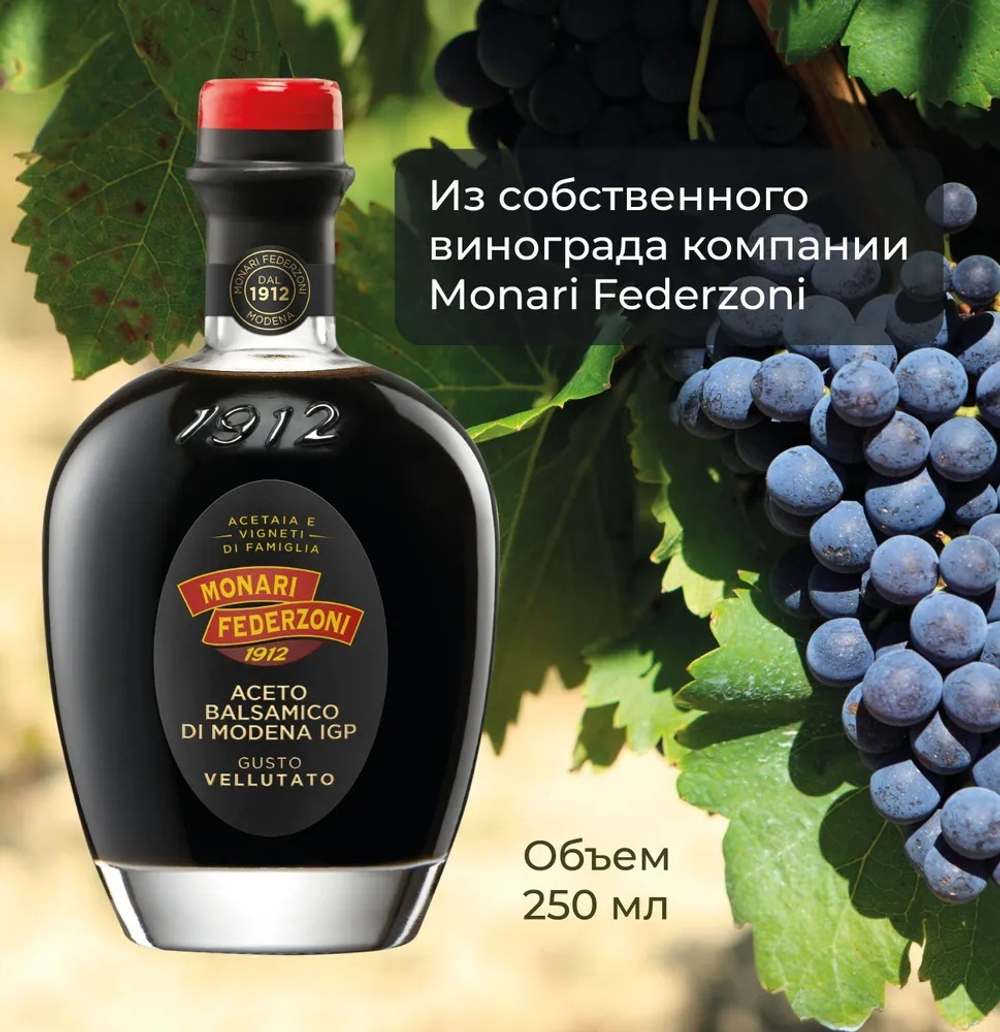 Бальзамический уксус, 250 мл., из Модены, высокой плотности. Monari Federzoni