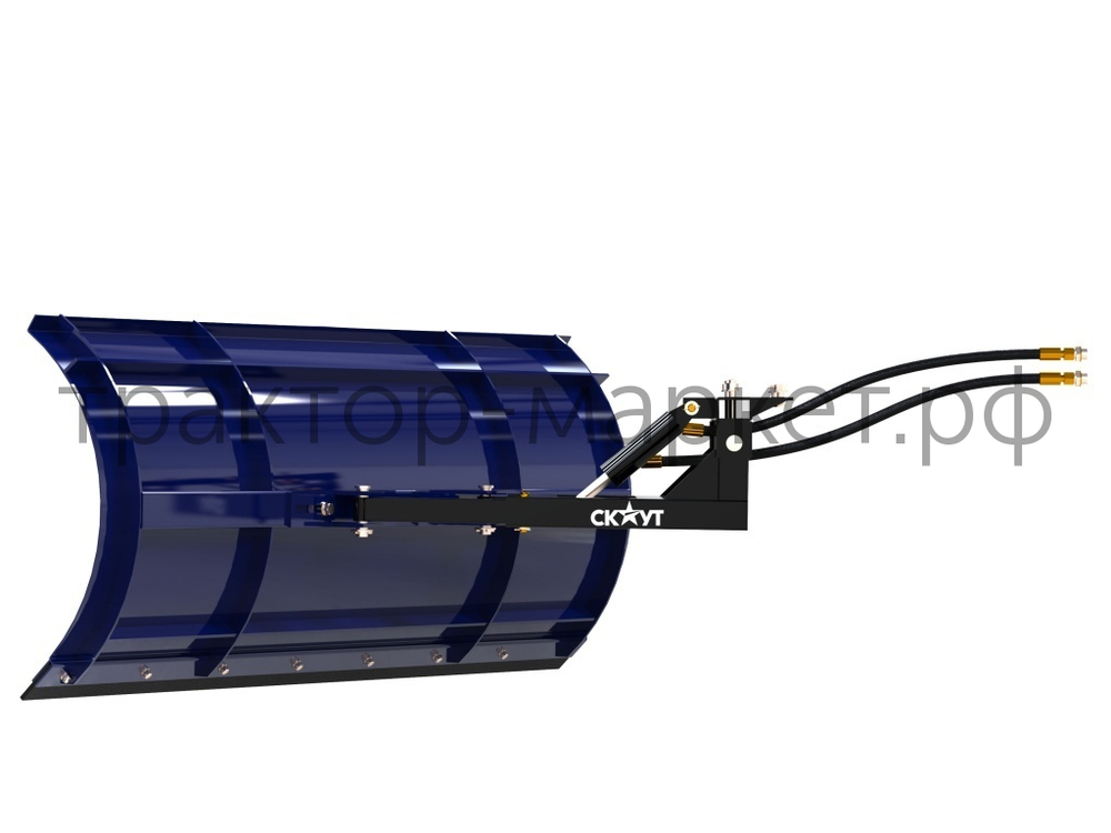Отвал фронтальный снегоуборочный СКАУТ SP-1600 (для Т-15/Т-18/Т-25/Т-220B)