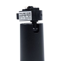 ULB-Q276 8W-3000К BLACK Светильник-прожектор светодиодный трековый. 800 Лм. Теплый белый свет 3000К. Корпус черный. ТМ Volpe