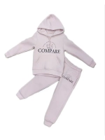 Спортивный костюм для девочки с начесом.