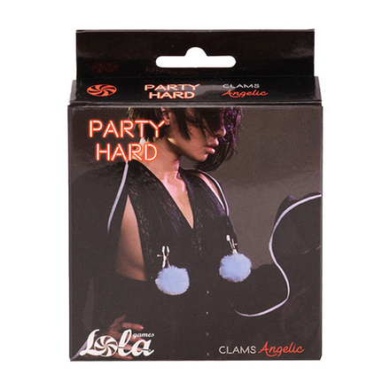 Зажимы на Cоски Party Hard Angelic Blue 1140-04lola