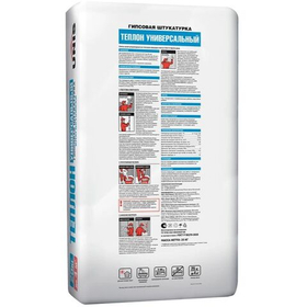 Штукатурка гипсовая Юнис Теплон Универсальный 25 кг