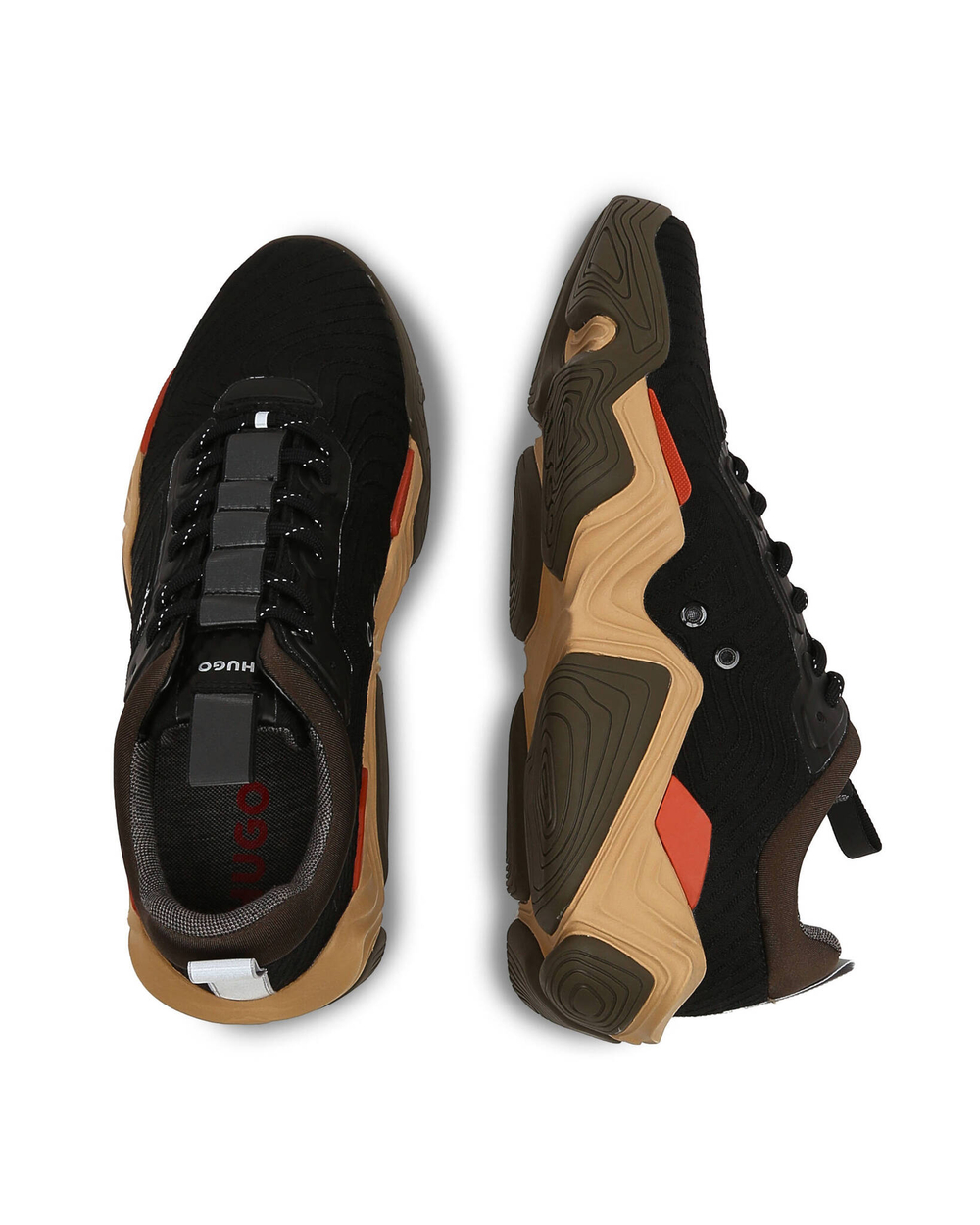 кроссовки quake HUGO - черный(50480287)