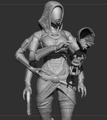 Фигурка Тали’Зора масс эффект Tali Zorah Mass Effect